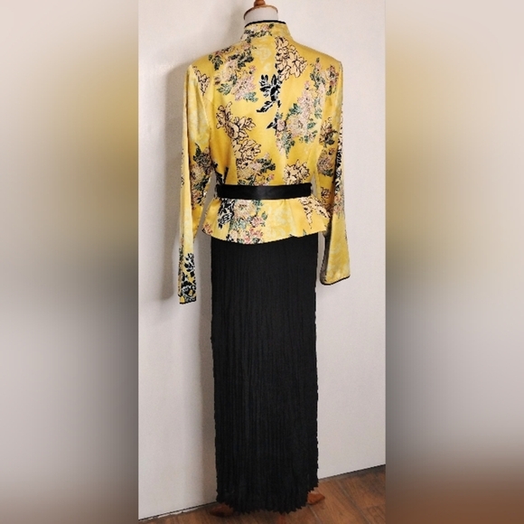 JS COLLECTIONS ASIAN SILK JACKET - Picture 7 of 12